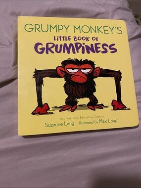 Grumpy Monkey's Little Book of Grumpiness - Yellow Children's Picture Book by